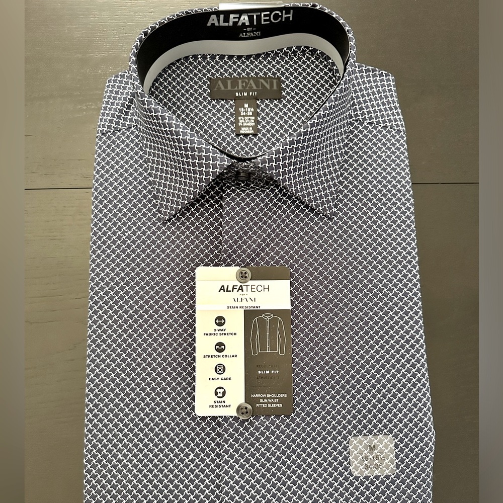 Alfani Men’s Dress Shirt Slim Fit